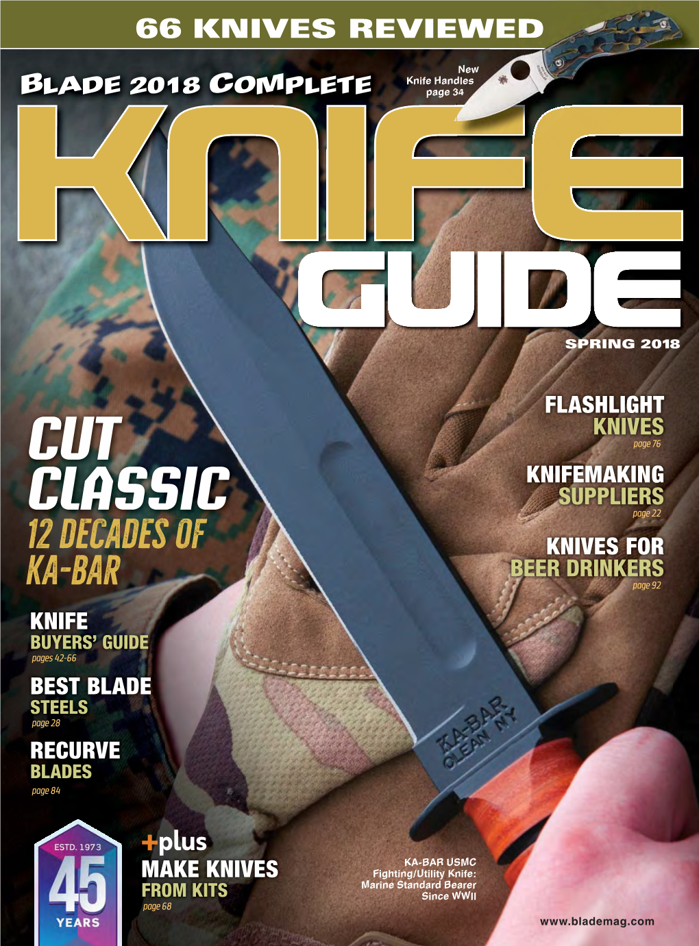 BLADE 2018 Complete Knife Guide