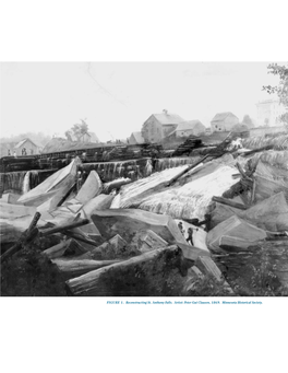 FIGURE 1. Reconstructing St. Anthony Falls. Artist: Peter Gui Clausen, 1869