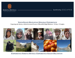 Your Gilgit-Batlistan Holiday Experience Experience