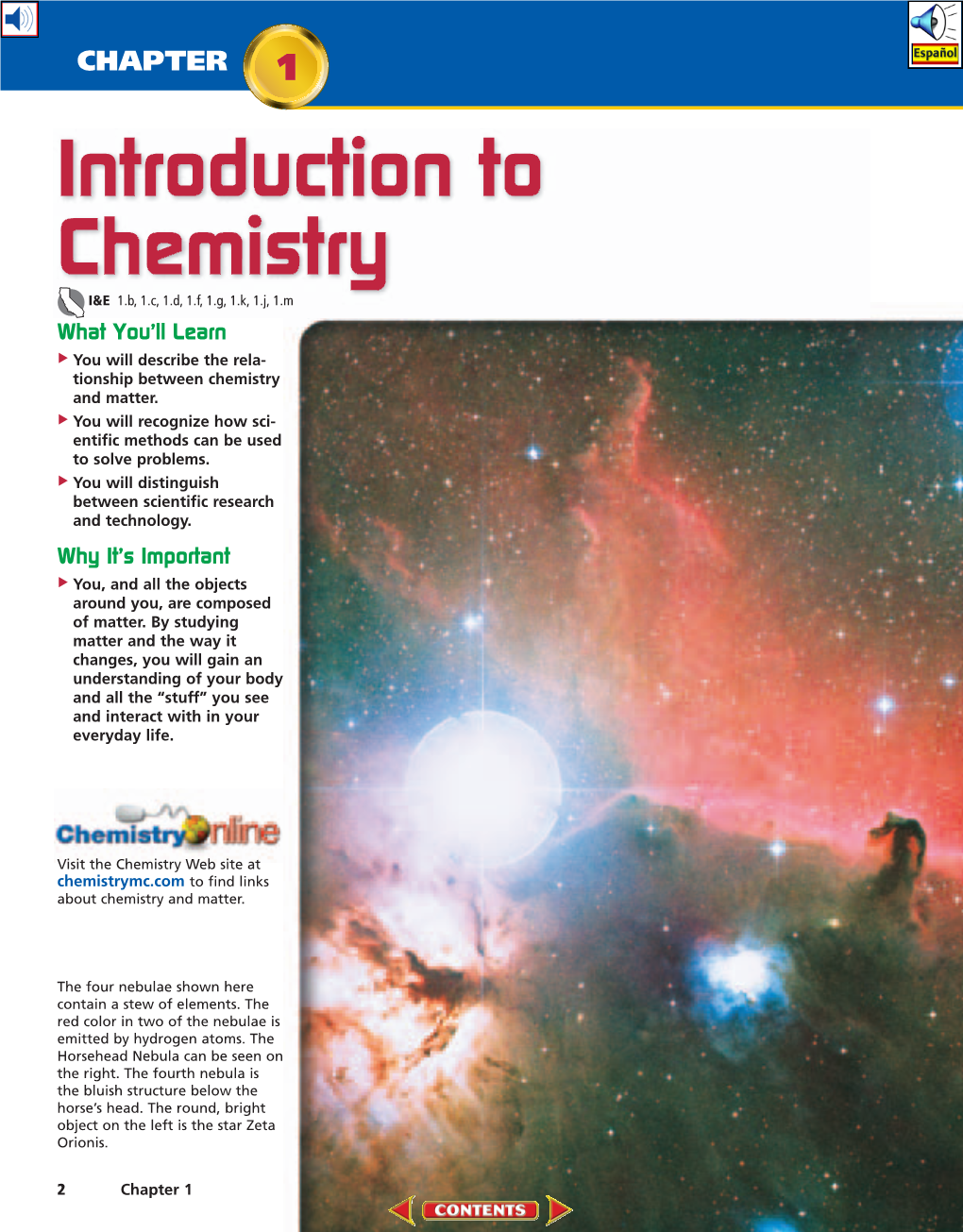 Chapter 1: Introduction to Chemistry