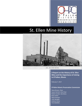 St. Ellen Mine History