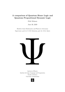 A Comparison of Quantum Hoare Logic and Quantum Propositional Dynamic Logic