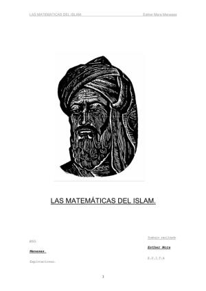 Las Matemáticas Del Islam