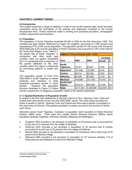 CURRENT TRENDS 2.0 Introduction This Chapter Examines a Range Of