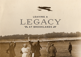Remembering Brooklands Museum in Your Will