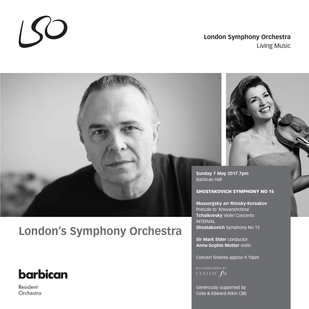 London's Symphony Orchestra