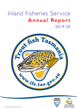 ANNUAL REPORT 2019-20 Inland Fisheries Service a Nnual Report 2019-20 GD11611