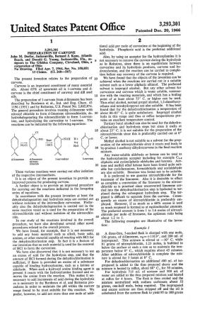 United States Patent Patented Dec