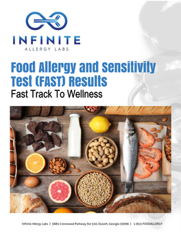 Food Allergy and Sensitivity Test (FAST) Results Fast Track to Wellness