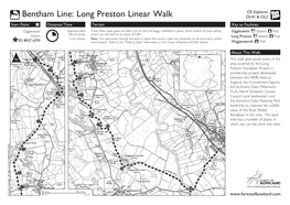 Bentham Line: Long Preston Linear Walk