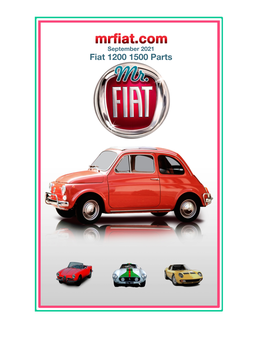 Fiat 1200 1500 Parts