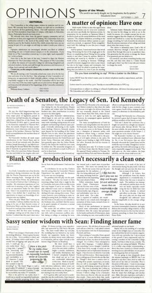 Death of a Senator, the Legacy of Sen. Ted Kennedy