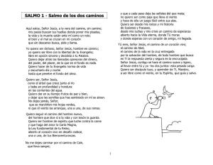 SALMO 1 - Salmo De Los Dos Caminos No Quiero Ser Como Paja Que Lleva El Viento Y Hace De Ella Un Juego Fácil Entre Sus Alas