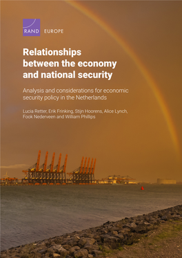 Relationships Between the Economy and National Security