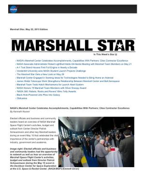 Marshall Star, May 22, 2013 Edition