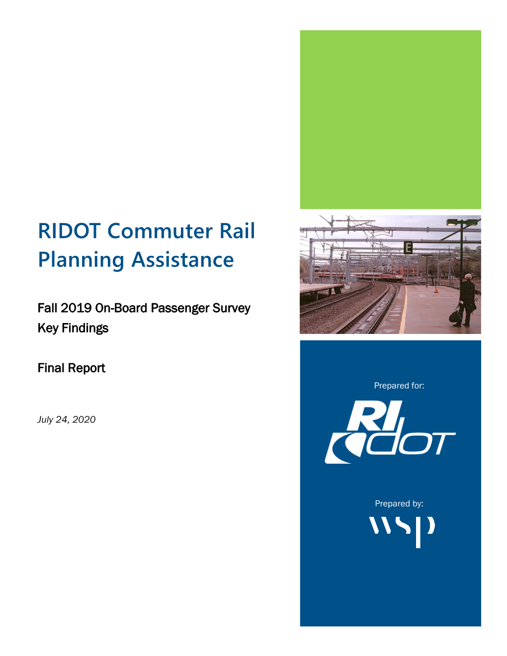 RIDOT MBTA Passenger Survey