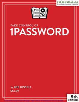 Take Control of 1Password (5.0) SAMPLE