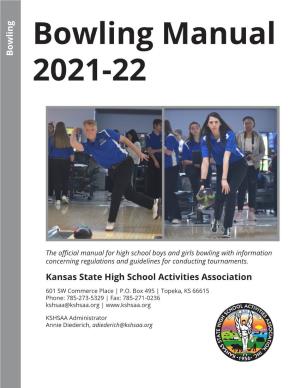 Bowling Manual 2021-22