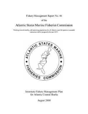 Interstate Fisheries Management Plan for Atlantic Coastal Sharks
