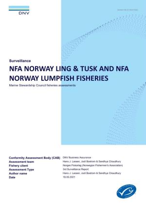 Nfa Norway Ling & Tusk and Nfa Norway Lumpfish