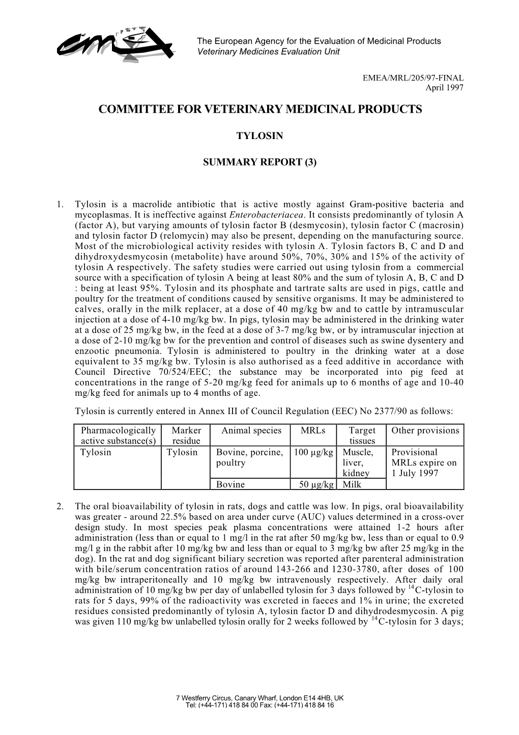 Tylosin-Summary-Report-3-Committee