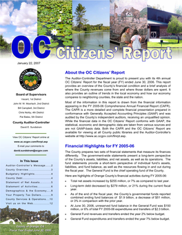 2006 Citizens' Report