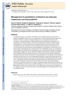 NIH Public Access Author Manuscript Cell Signal