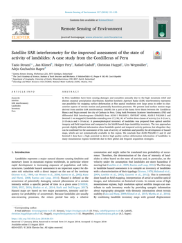 Remote Sensing of Environment 217 (2018) 111–125