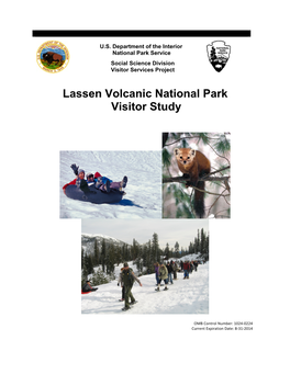 Lassen Volcanic National Park Visitor Study