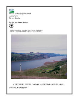 CRGNSA 2006 Monitoring Report