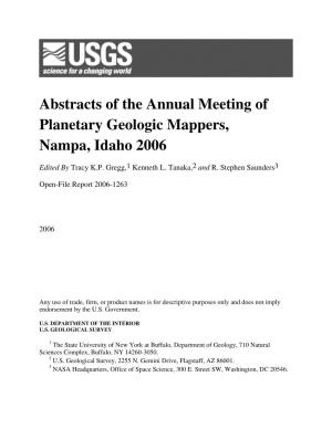 USGS Open-File Report 2006-1263
