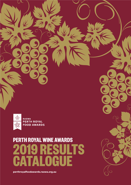 Wine Awards Catalogue