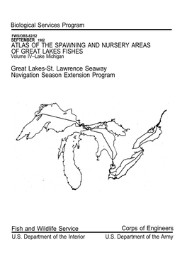 GREAT LAKES FISHES Volume IV--Lake Michigan Great Lakes-St