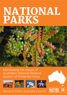 Maintaining the Values of Australia's National Reserve System of Protected Areas