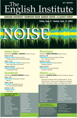 NOISE POSTER FINAL R7 3/22/05 10:41 AM Page 1