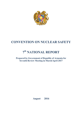 Convention on Nuclear Safety 7 National Report
