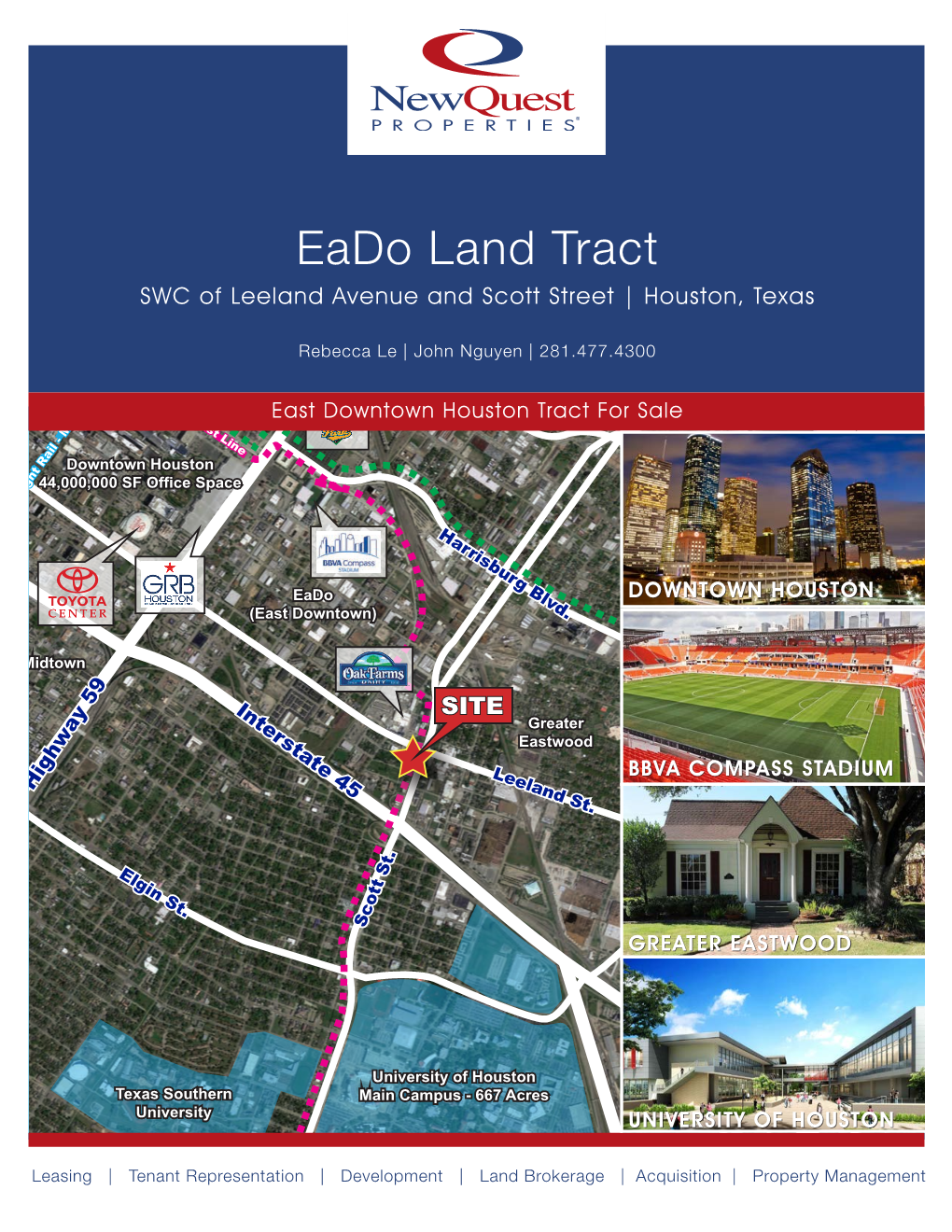 Eado Land Tract SWC of Leeland Avenue and Scott Street | Houston, Texas