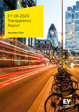 EY UK 2020 Transparency Report