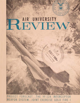 Air University Review: March-April 1965, Volume XVI, No. 3