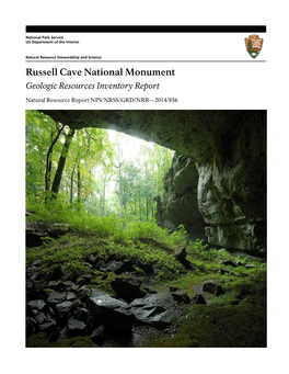 Russell Cave National Monument Geologic Resources Inventory Report