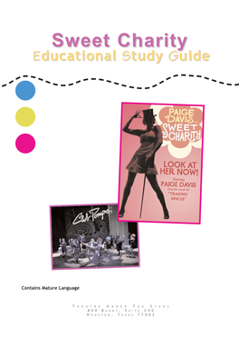 Sweet Charity Study Guide Section 1Introduction