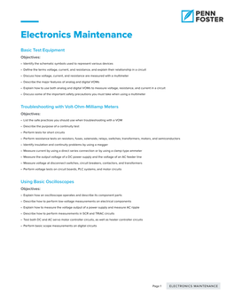 Electronics Maintenance