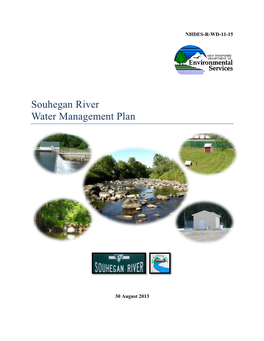 Souhegan River Water Management Plan
