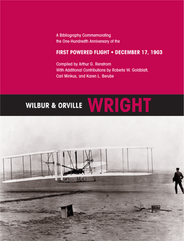 Wilbur & Orville Wright: a Bibliography