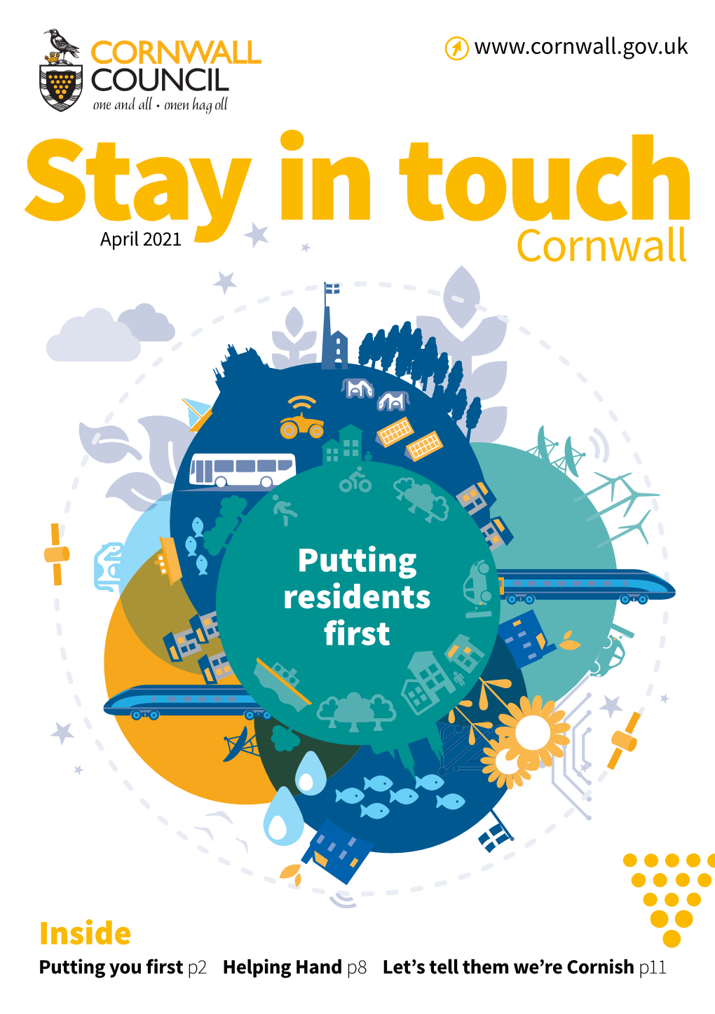 Cornwall Council Stay in Touch Welcome Dynnargh