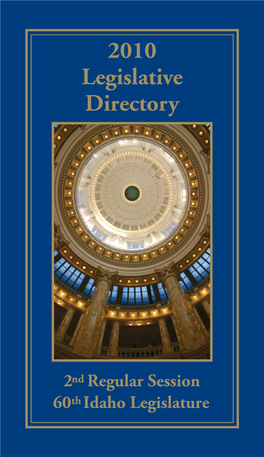 2010 Legislative Directory