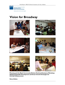 Vision for Broadway