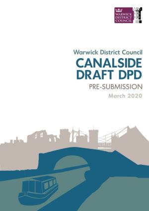 Download: Pre-Submission Canalside DPD 2020