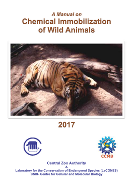 A Manual on Chemical Immobilization of Wild Animals