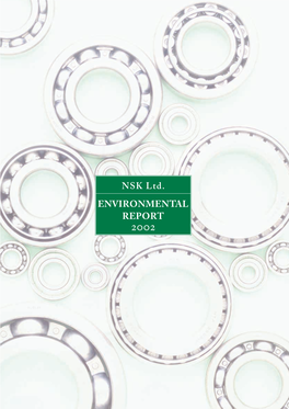 Environmental Report 2002 Contents